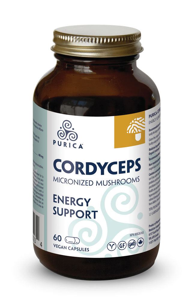 Purica Cordyceps (60 VCaps) - Lifestyle Markets