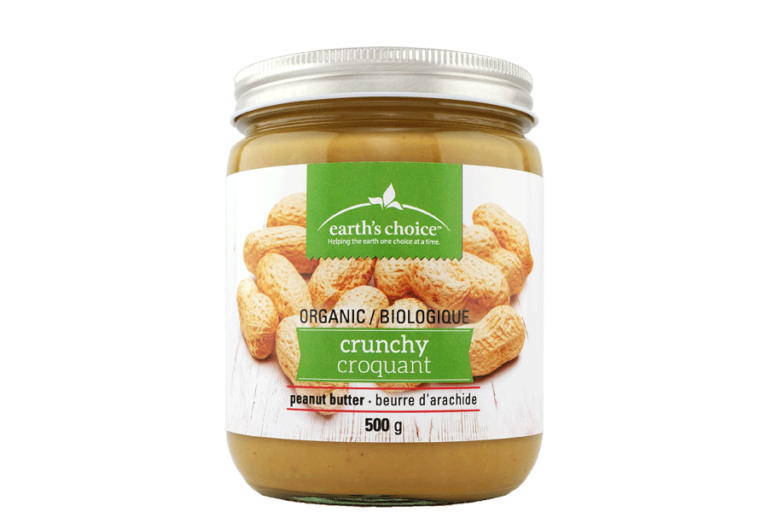 Earth's Choice Organic Peanut Butter - Crunchy (500g) - Lifestyle Markets