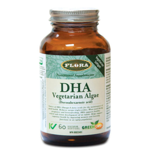 Flora DHA Vegetarian Algae (60 VSgels) - Lifestyle Markets