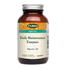 Flora Daily Maintenance Enzyme (120 VCaps) - Lifestyle Markets
