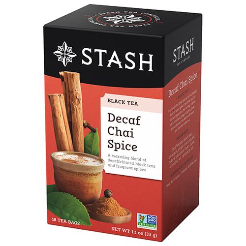 Stash Decaf Black Tea Chai Spice (18 Tea bags) - Lifestyle Markets