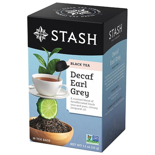 Stash Decaf Black Tea Earl Grey (18 Tea bags) - Lifestyle Markets