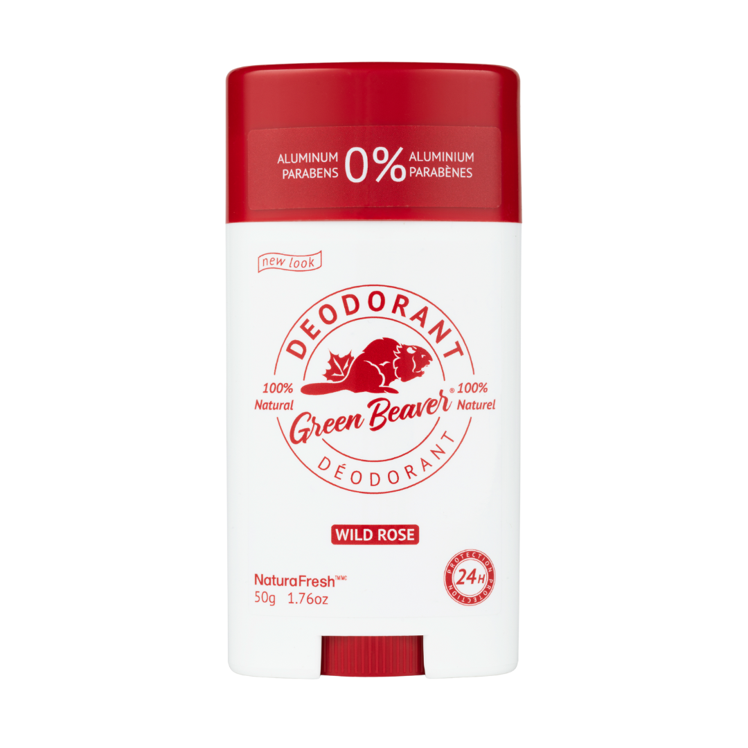 Green Beaver Wild Rose Natural Deodorant (50g) - Lifestyle Markets