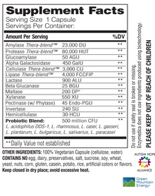Enzymedica Digest Gold + Probiotics (90 Vcaps) - Lifestyle Markets