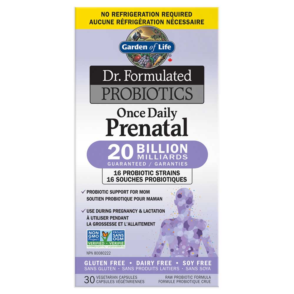 Garden of Life Dr. Formulated Probiotics Prenatal (30vcaps) - Lifestyle Markets
