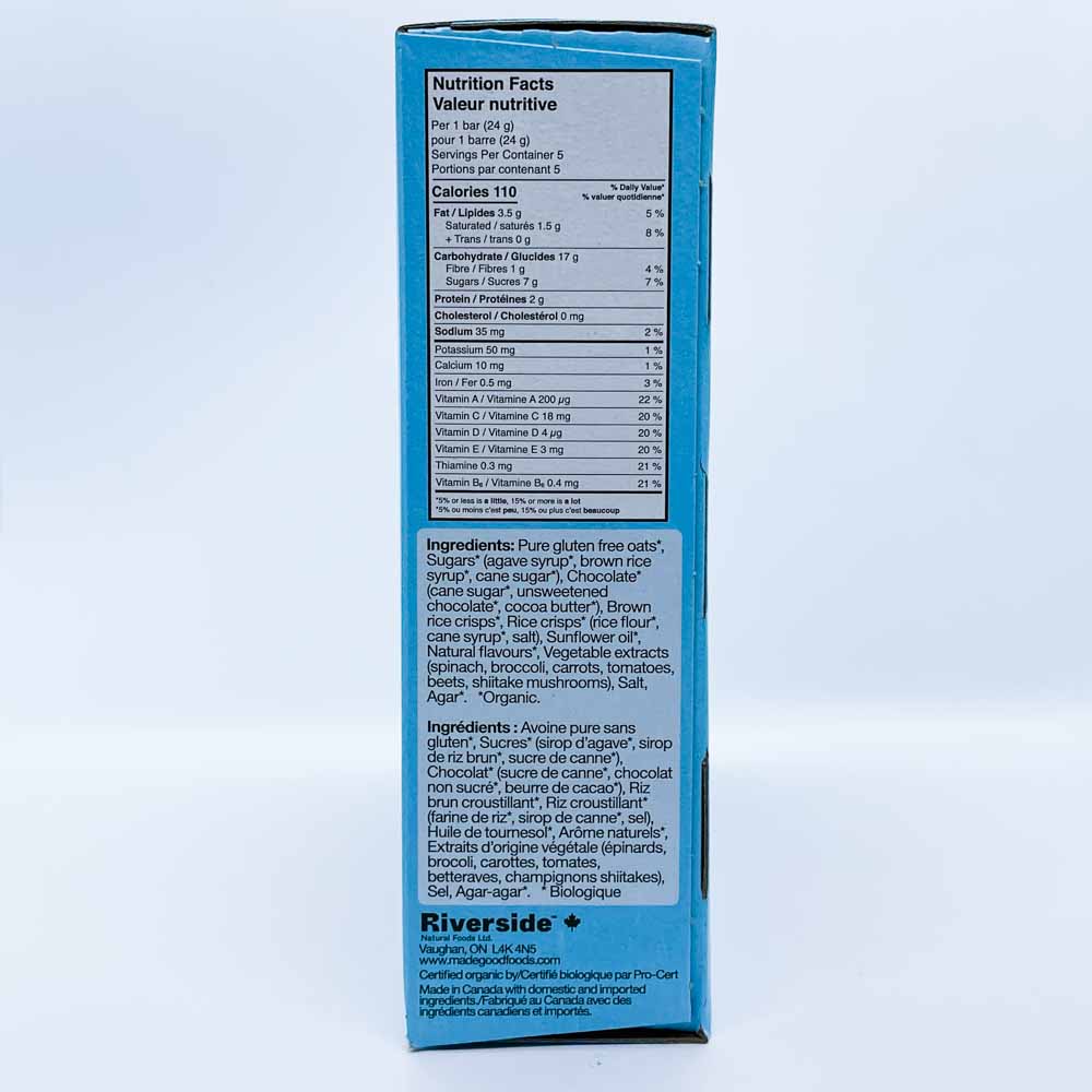 Made Good Chocolate Drizzled Granola Bars - Vanilla Flavour (5x24g) - Lifestyle Markets
