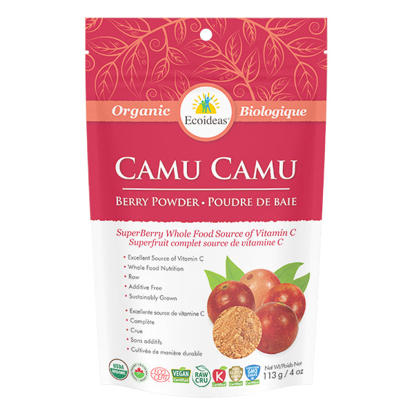 Ecoideas Organic Camu Camu Berry Powder (113g) - Lifestyle Markets