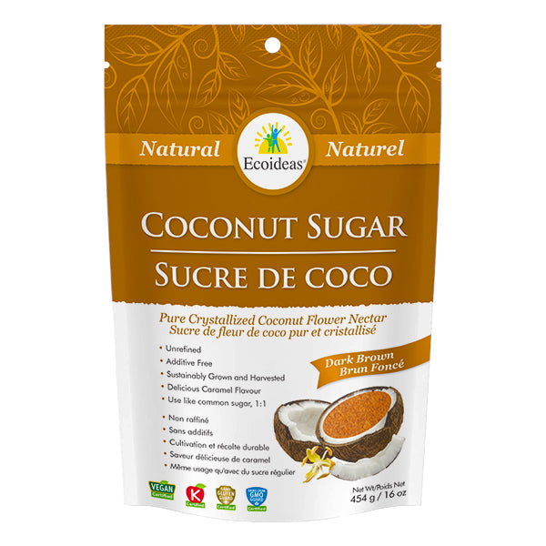 Ecoideas Organic Coconut Sugar (454g) - Lifestyle Markets
