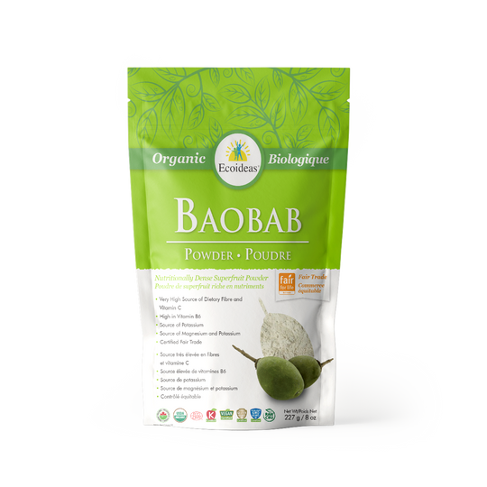Ecoideas Baobab Powder (227g) - Lifestyle Markets