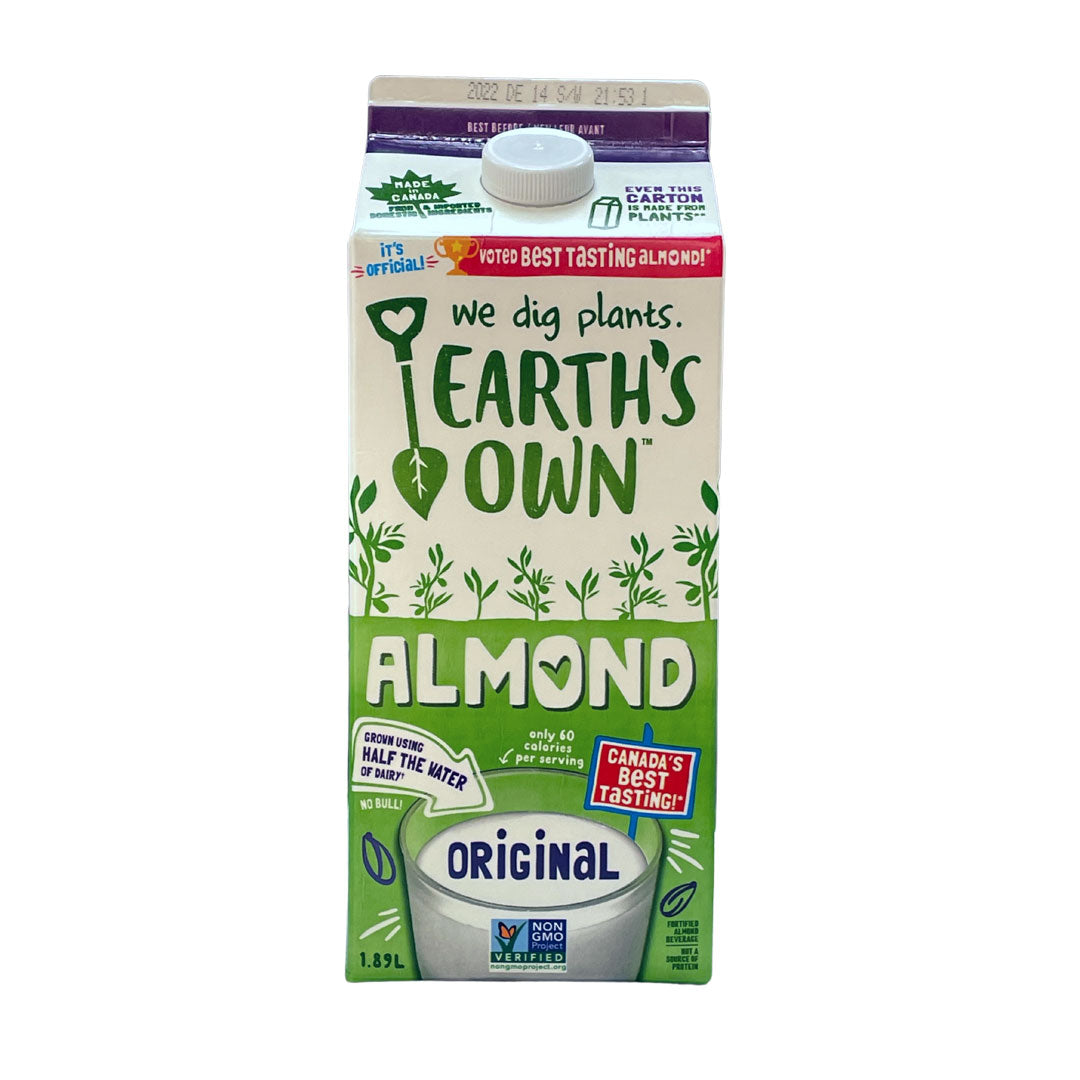 Earth's Own Almond Milk Original (1.86L) - Lifestyle Markets