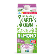 Earth's Own Almond Milk Unsweetened (1.86L) - Lifestyle Markets