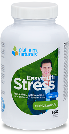 Platinum Naturals EasyMulti Stress - Men (60 Softgels) - Lifestyle Markets