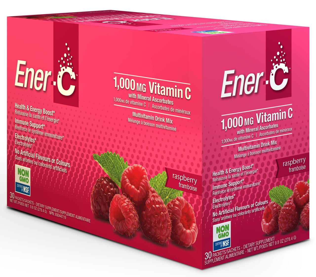 Ener-C Raspberry (30 Pk) - Lifestyle Markets
