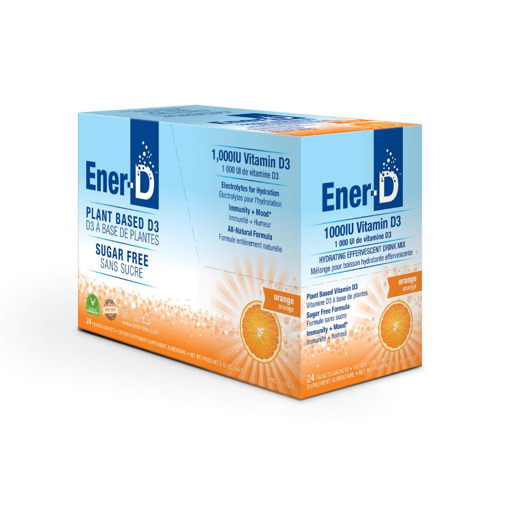 Ener-D Orange Sugar Free (24 pk) - Lifestyle Markets