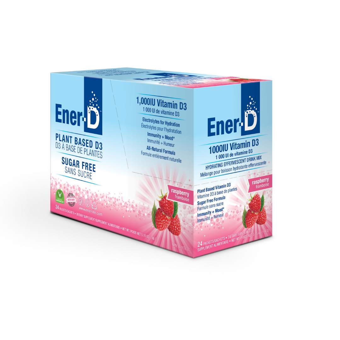 Ener-D Raspberry Sugar Free (24 pk) - Lifestyle Markets