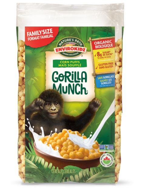 Nature's Path Gorilla Munch EnviroKidz (650g) - Lifestyle Markets
