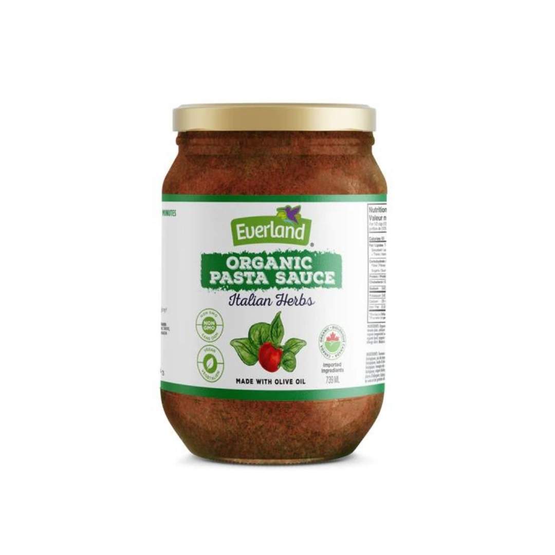 Everland Organic Pasta Sauce - Italian Herb (739ml) - Lifestyle Markets