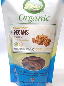 Everland Organic Pecans (340g) - Lifestyle Markets