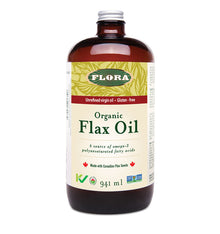 Flora Organic Flax Oil (941ml) - Lifestyle Markets