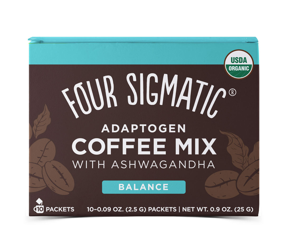 Four Sigmatic Coffee Mix w/ Ashwagandha - 10 sachets (25g) - Lifestyle Markets
