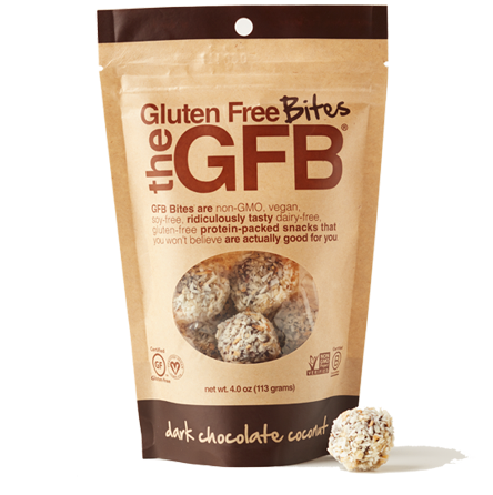 The GFB Gluten Free Bites - Dark Chocolate Coconut (113g) - Lifestyle Markets