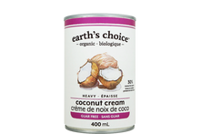 Earth's Choice Organic Heavy Coconut Cream - Guar Gum Free (400ml) - Lifestyle Markets
