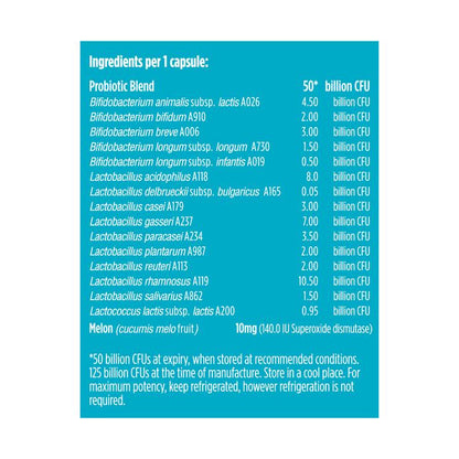 Genuine Health Advanced Gut Health MOOD Probiotic (50B) (30 VCaps) - Lifestyle Markets