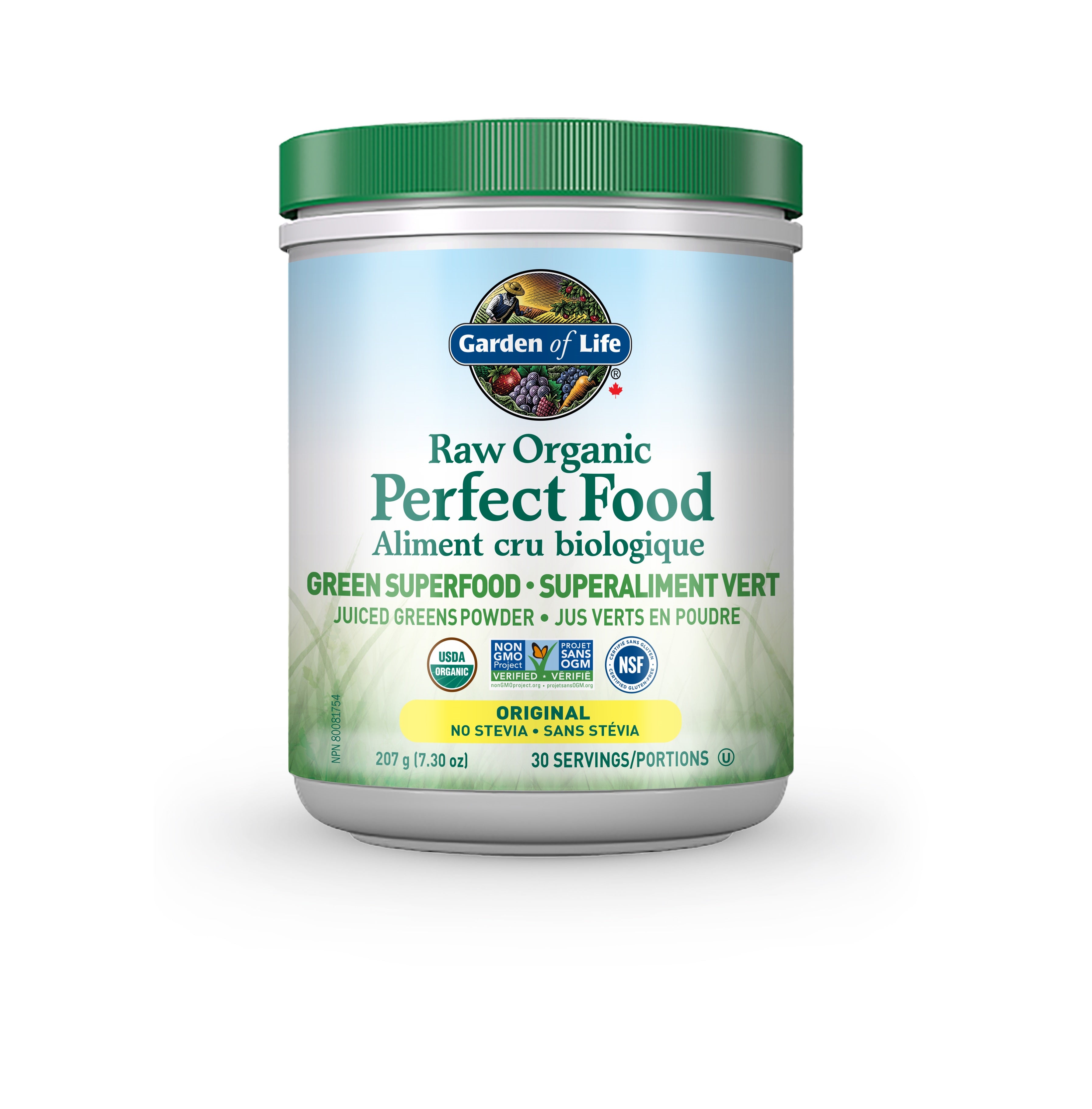 Garden of Life Raw Organic Perfect Food - Original (207g) - Lifestyle Markets