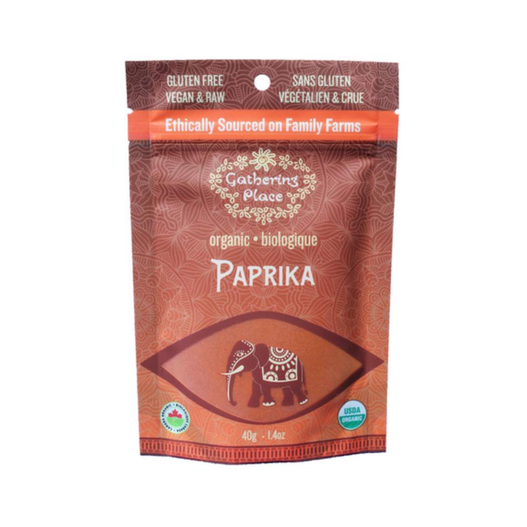 Gathering Place Organic Paprika Powder (40g) - Lifestyle Markets