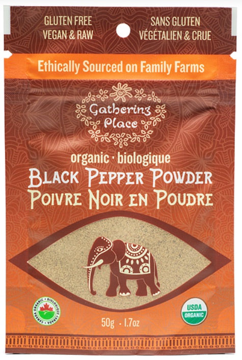 Gathering Place Black Pepper Powder (50g) - Lifestyle Markets