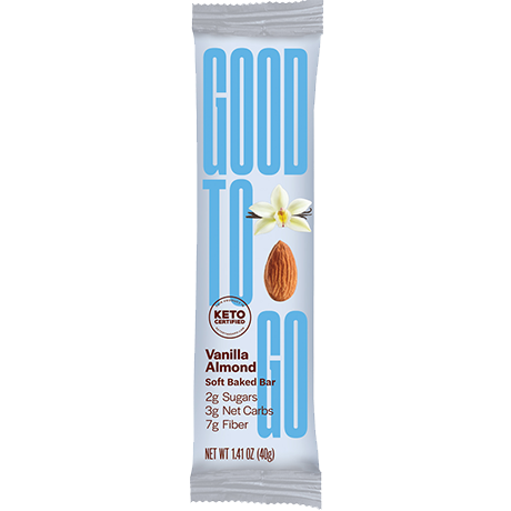 Good To Go Keto Bar - Vanilla Almond (40g) - Lifestyle Markets