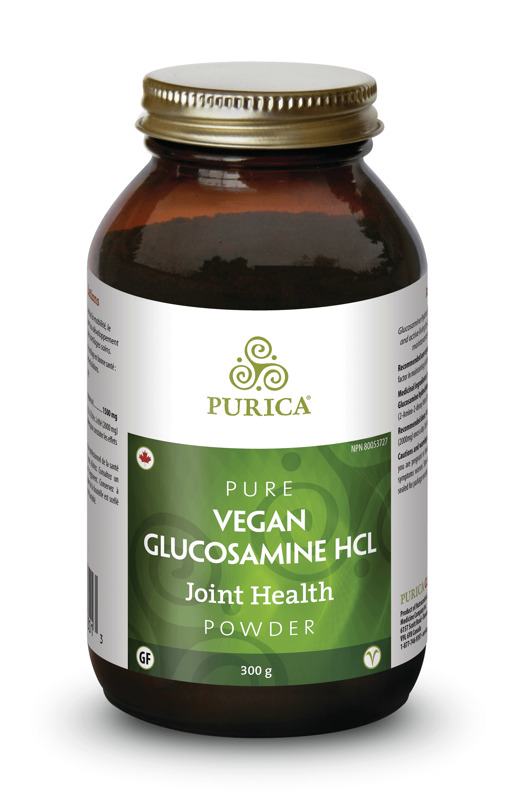Purica Pure Vegan Glucosamine (300g) - Lifestyle Markets