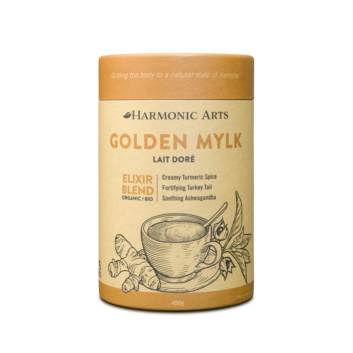 Harmonic Arts Golden Mylk Elixir Blend (450g) - Lifestyle Markets