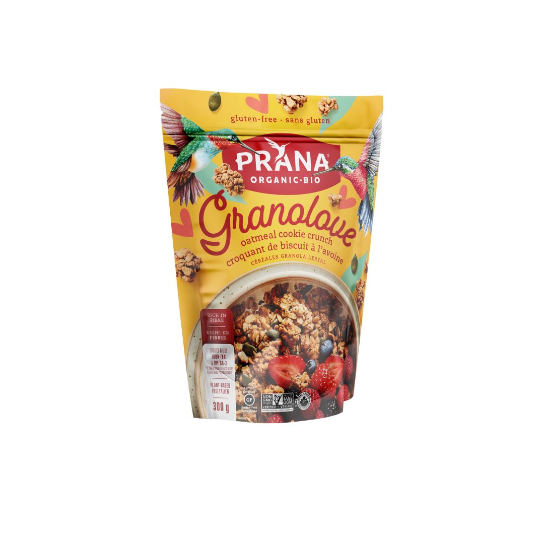 Prana Granolove Oatmeal Cookie Crunch (300g) - Lifestyle Markets