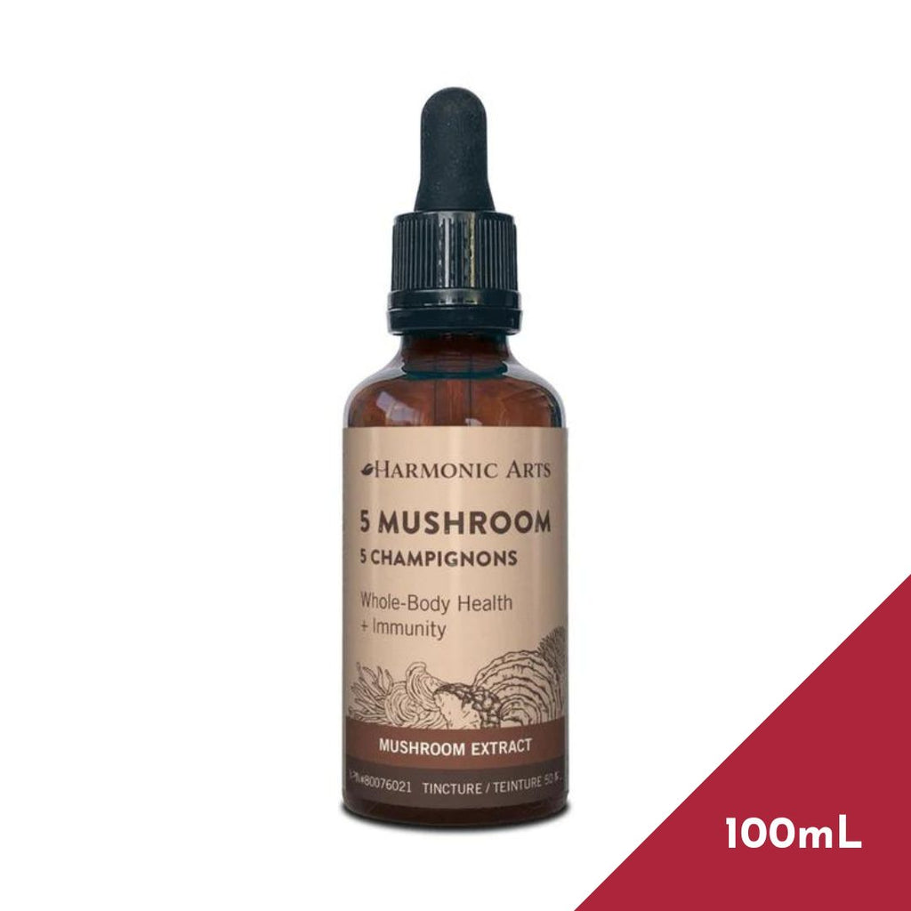 Harmonic Arts 5 Mushroom Tincture (100ml) - Lifestyle Markets