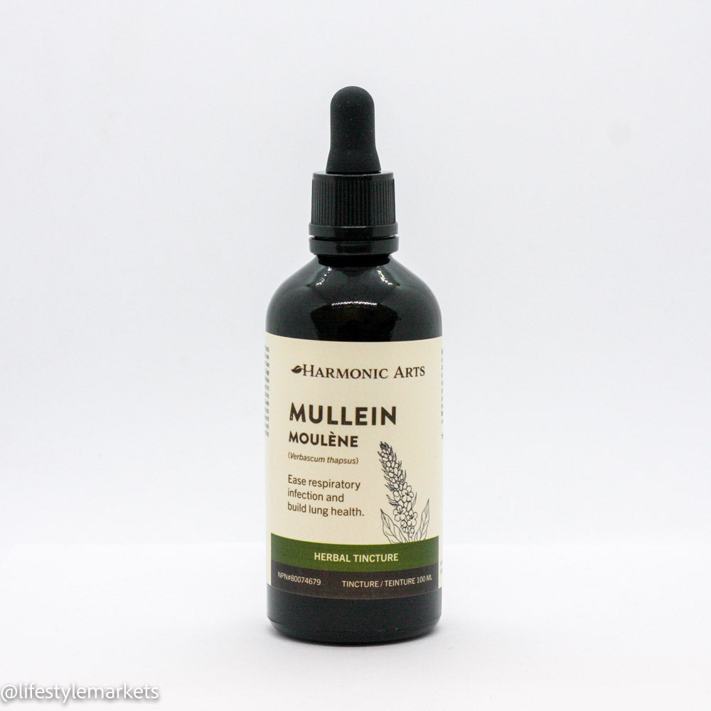 Harmonic Arts Mullein Leaf Tincture (100ml) - Lifestyle Markets