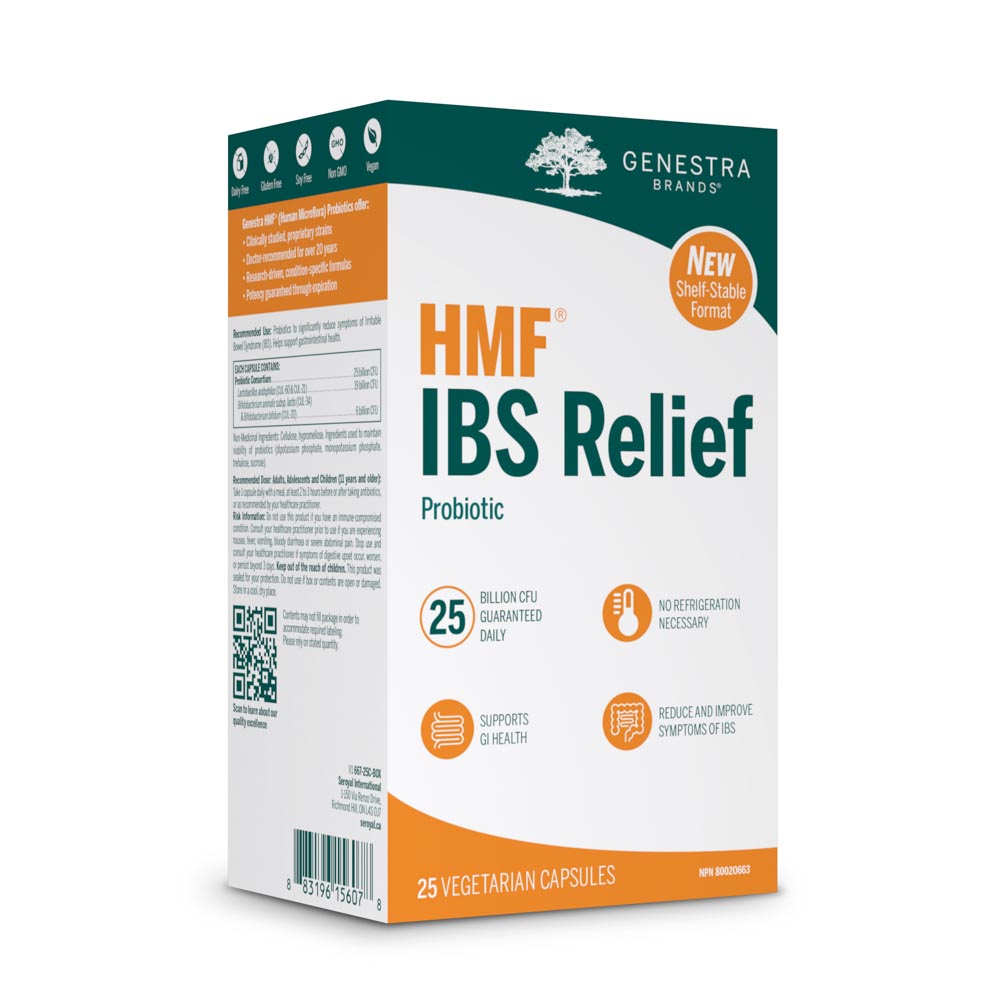 Genestra HMF IBS Relief (25 vcaps) - Lifestyle Markets