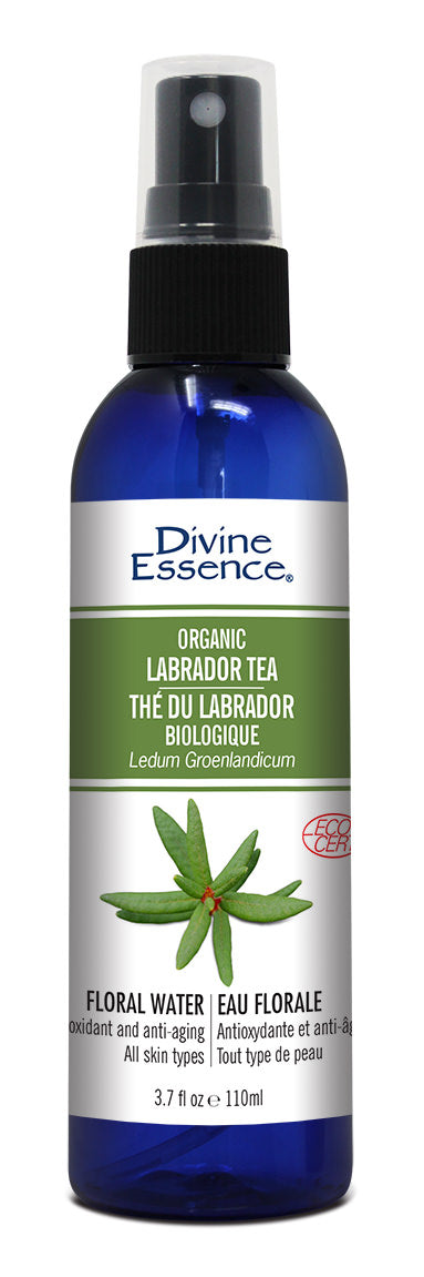 Divine Essence Organic Labrador Tea Floral Water (110ml) - Lifestyle Markets