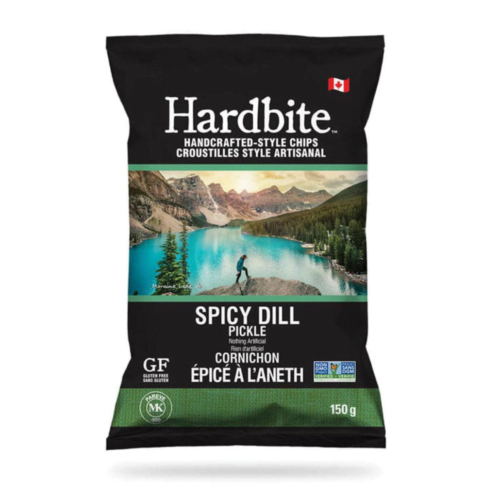 Hardbite Potato Chips - Spicy Dill Pickle (150g) - Lifestyle Markets