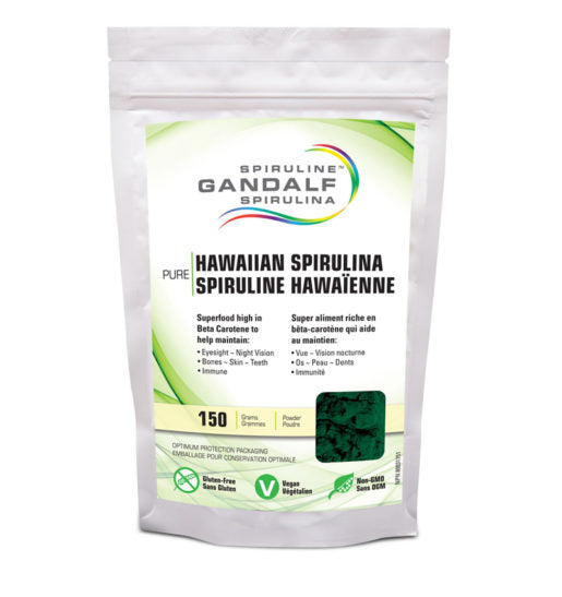 Gandalf Hawaiian Spirulina Powder (150g) - Lifestyle Markets