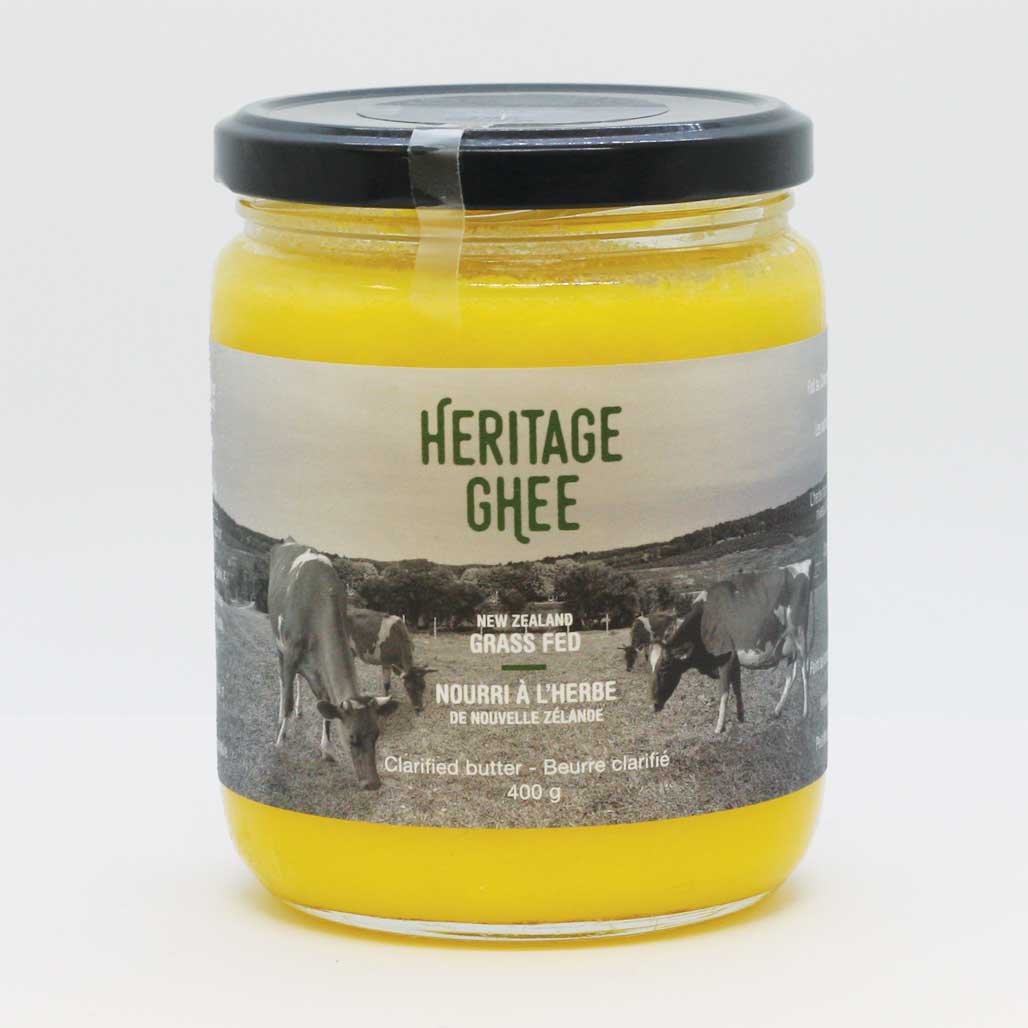 Heritage New Zealand Grass-Fed Ghee (400g) - Lifestyle Markets
