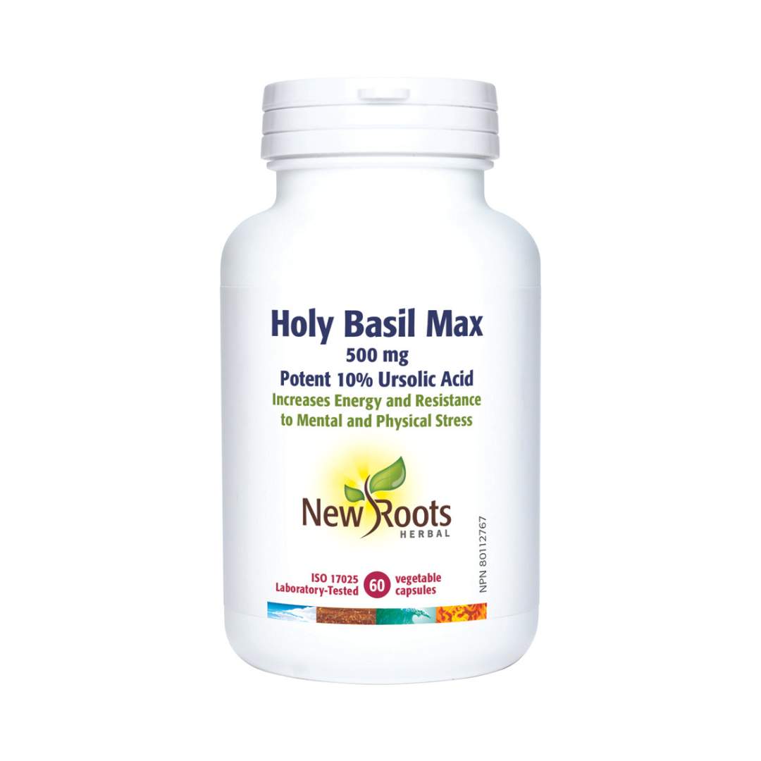 New Roots Holy Basil Max 60vcaps Lifestyle Markets