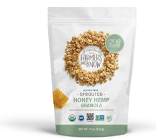 One Degree Organic Sprouted Oat Granola - Honey Hemp (312g) - Lifestyle Markets