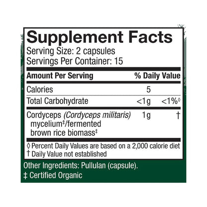 Host Defense Cordyceps - Lifestyle Markets