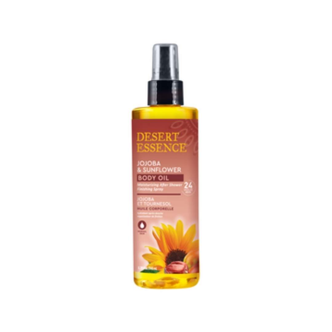 Desert Essence Body Oil - Jojoba & Sunflower (245ml) - Lifestyle Markets