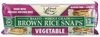 Edward & Sons Brown Rice Snaps - Vegetable (100g) - Lifestyle Markets