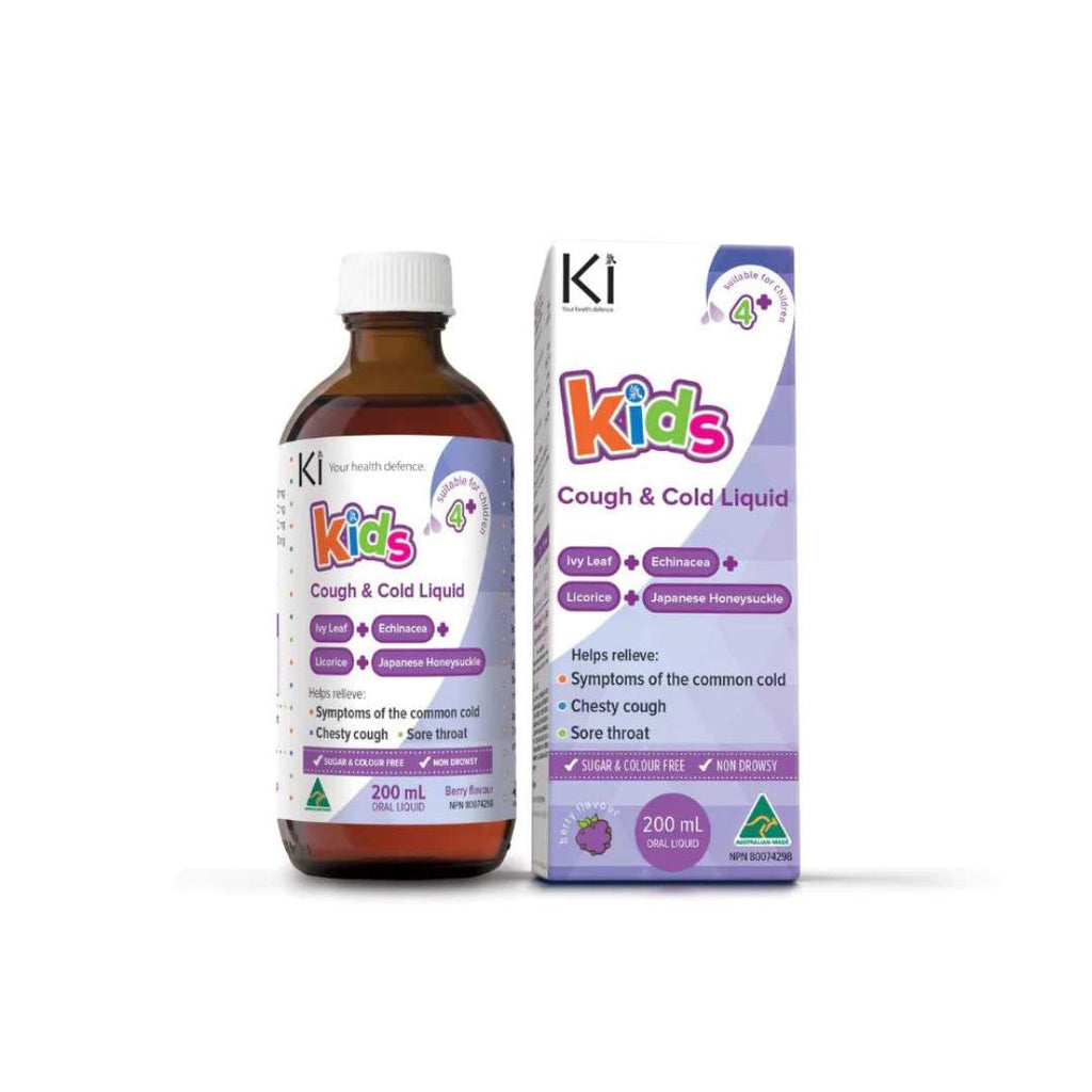 Martin & Pleasance Ki Kids Cough & Cold Liquid (200ml) - Lifestyle Markets