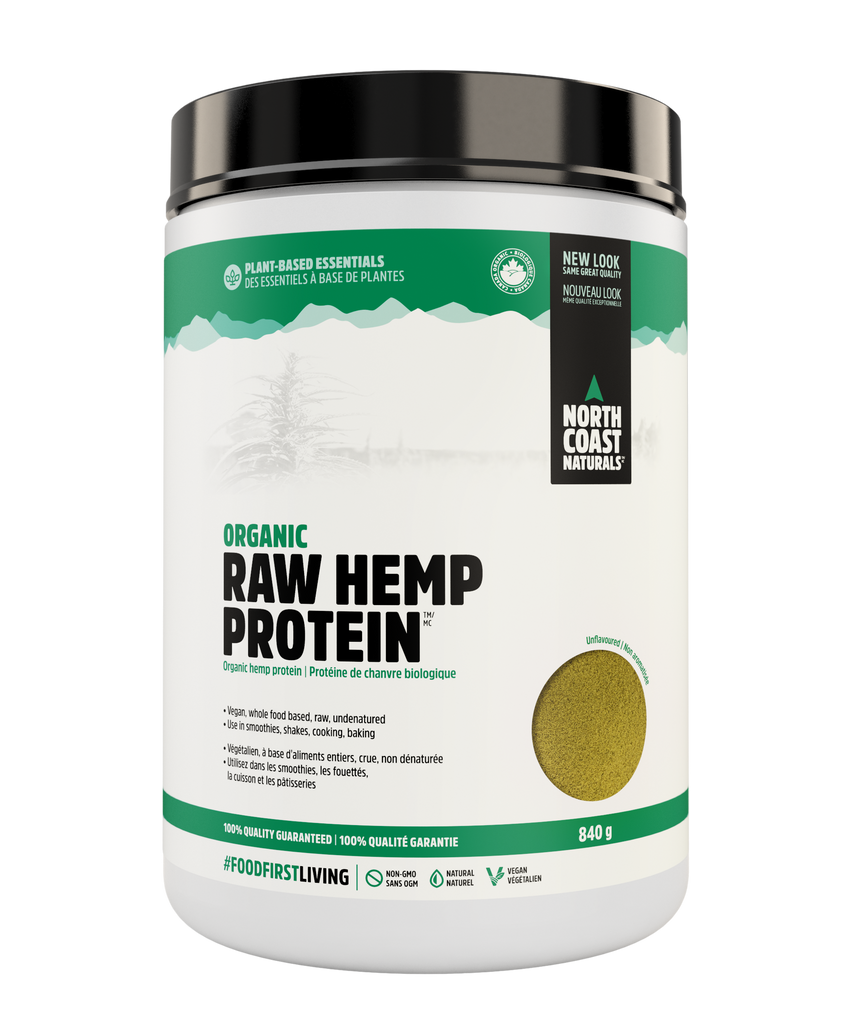 North Coast Naturals Organic Hemp Protein - Unflavoured (840g) - Lifestyle Markets