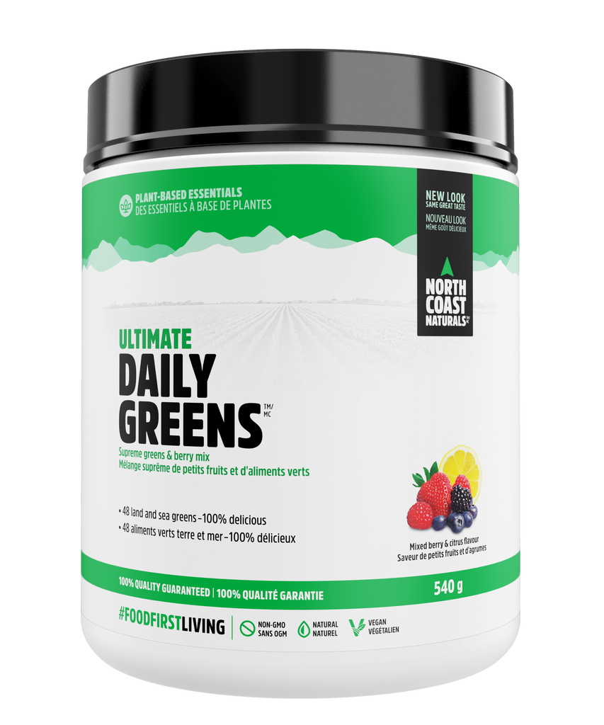 North Coast Naturals Ultimate Daily Greens - Mixed Berry & Citrus Flavour (540g) - Lifestyle Markets