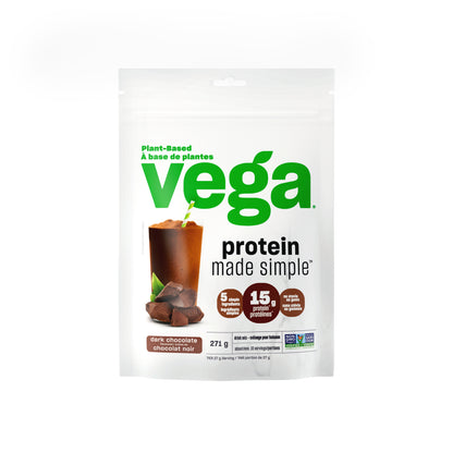 Vega Protein Made Simple - Dark Chocolate (271g) - Lifestyle Markets